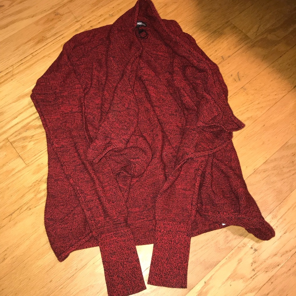 EXPRESS OPEN FRONT DRAPEY CARDIGAN